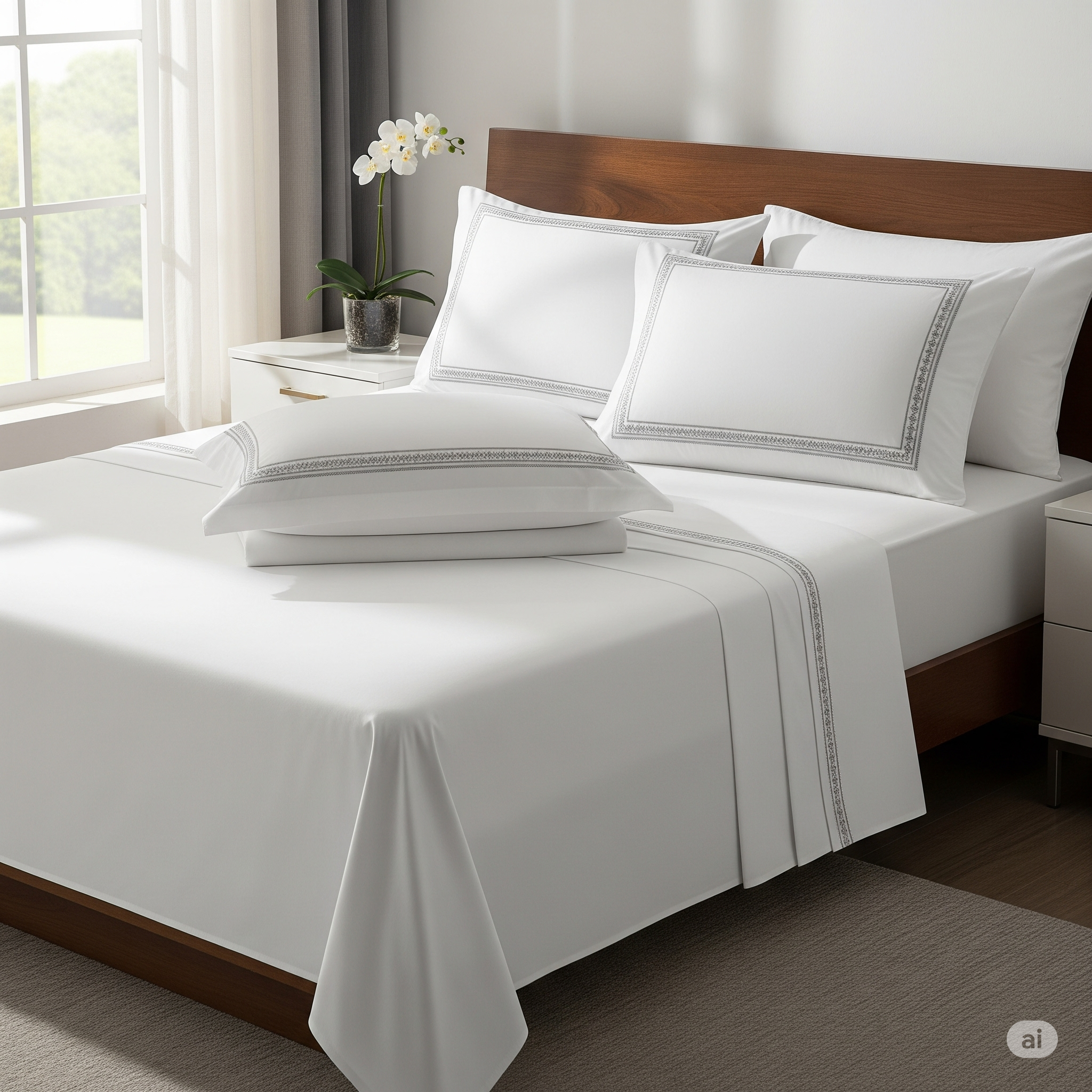 Premium Cotton Bed Sheet Set