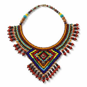 Handcrafted Beaded Necklace