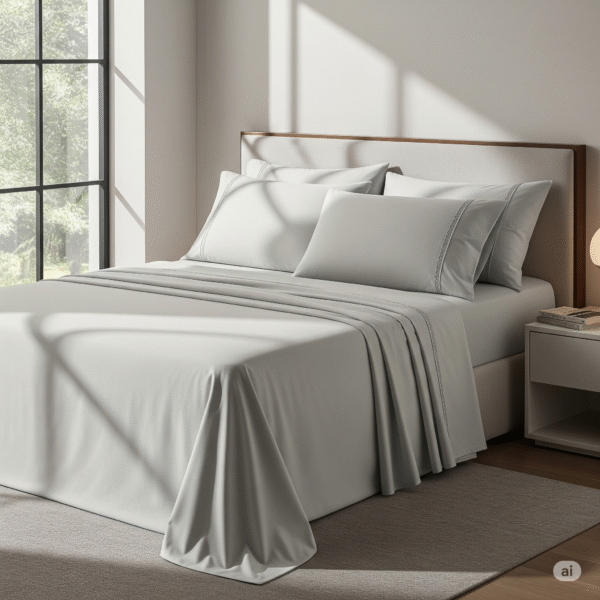 Premium Cotton Bed Sheet Set - Image 2