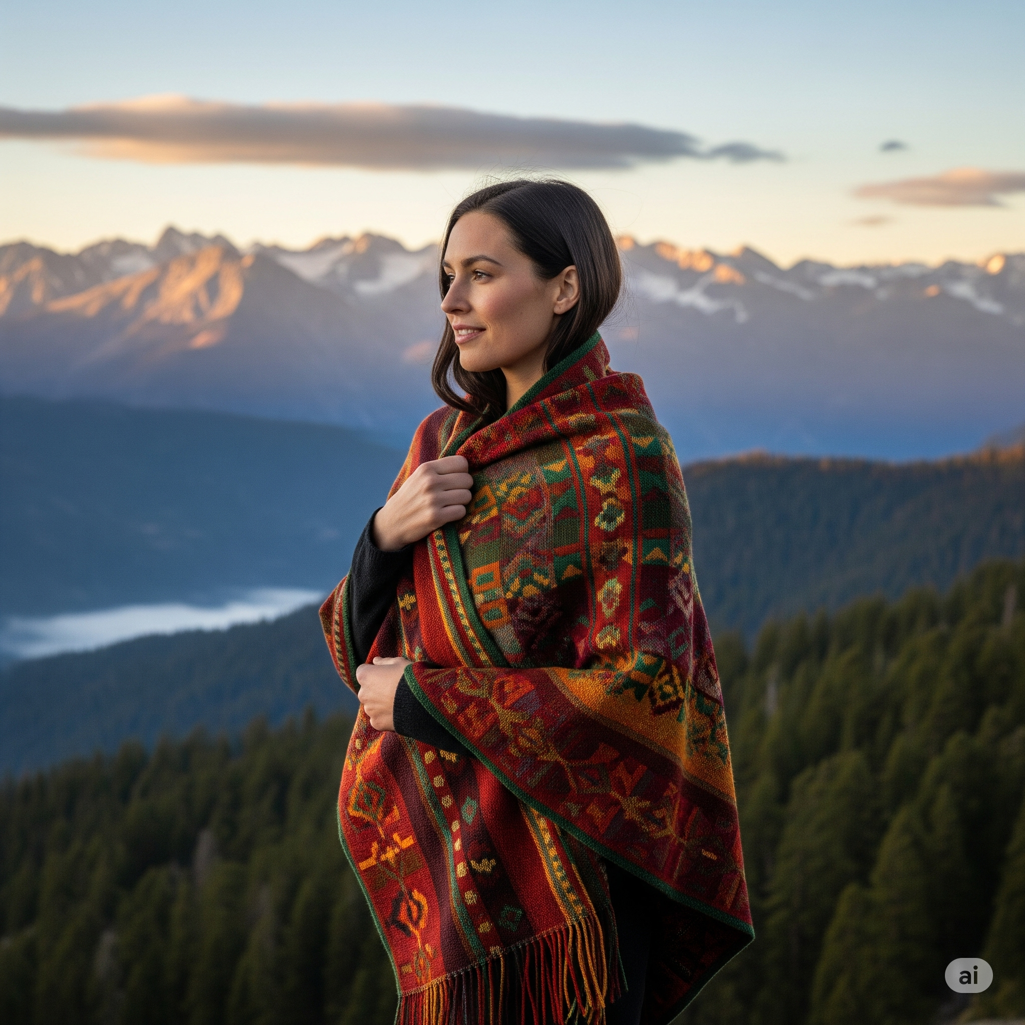 Handwoven Woolen Shawl