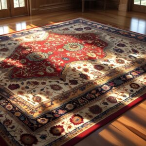 Handmade Kashmiri Silk Carpet
