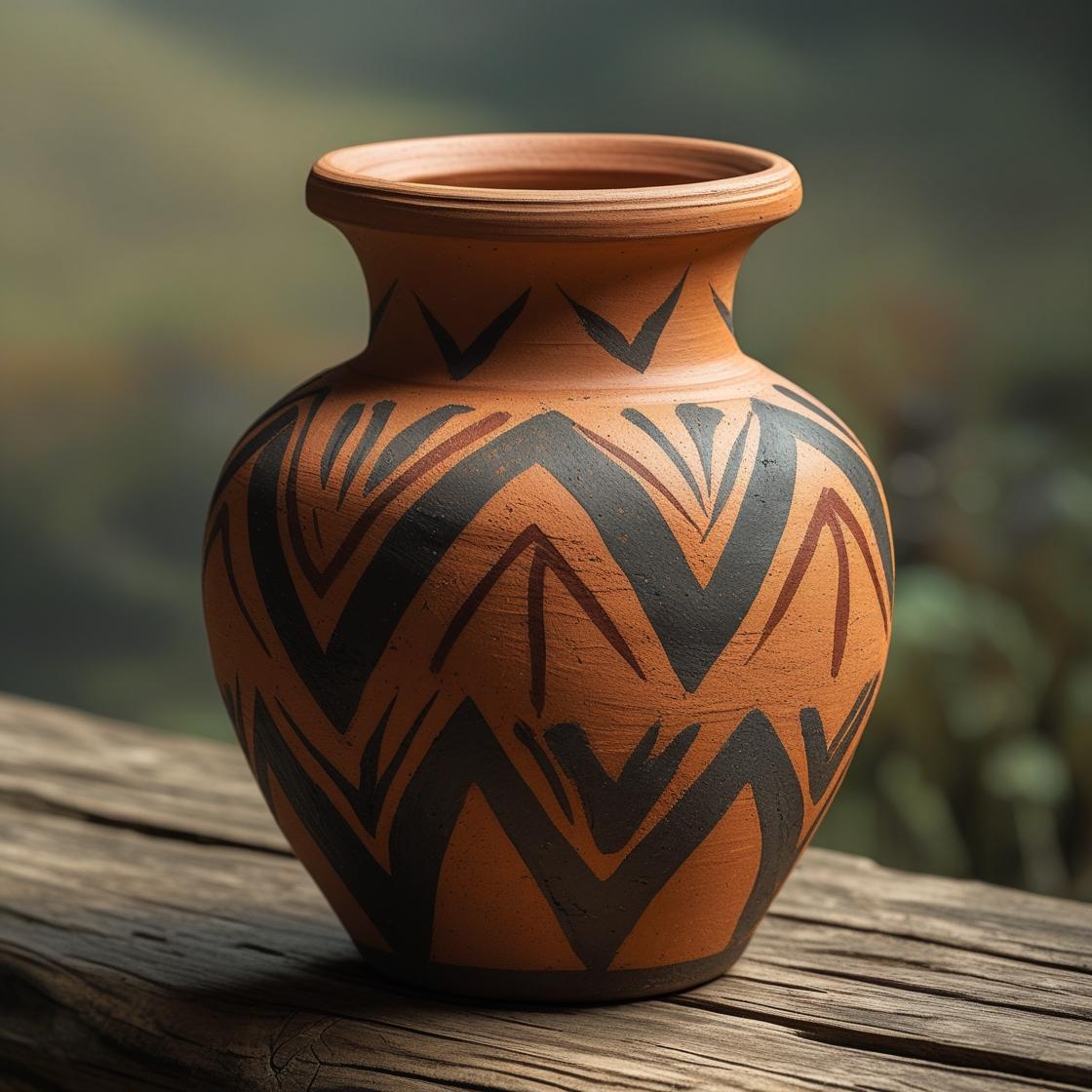 Traditional Terracotta Vase - Image 3