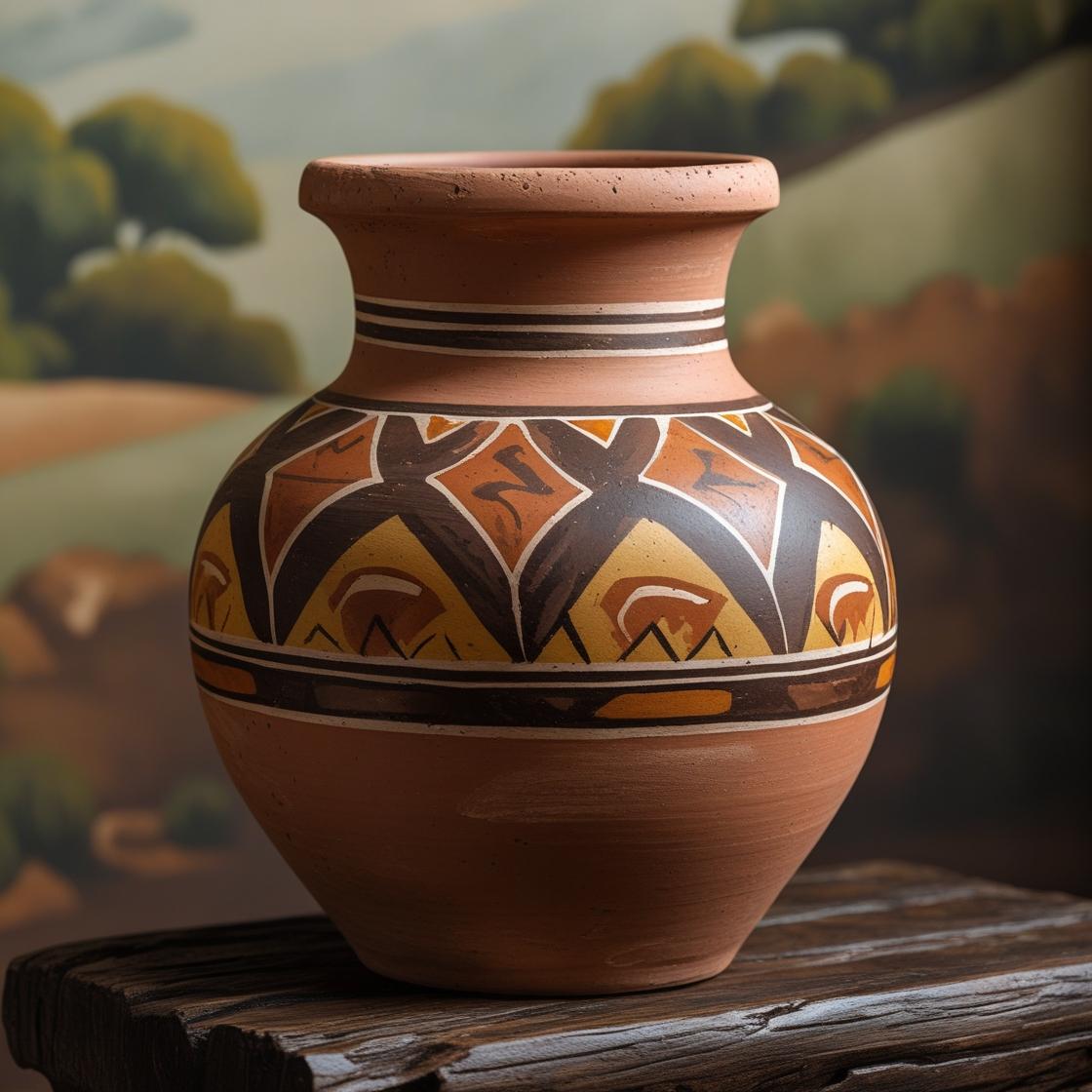 Traditional Terracotta Vase - Image 4