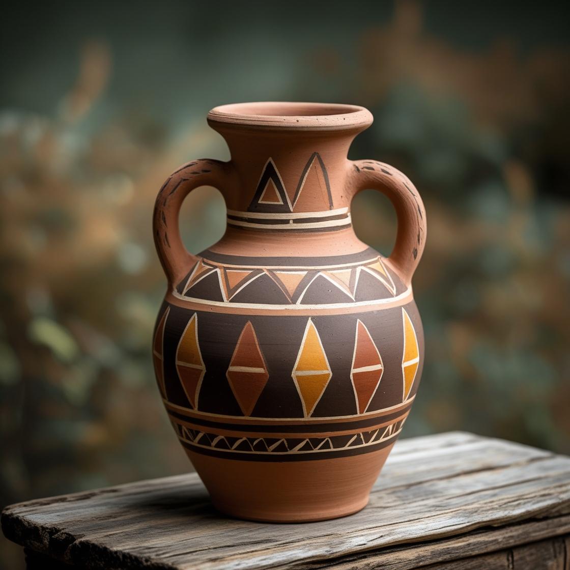 Traditional Terracotta Vase - Image 2